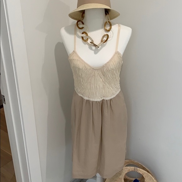 Banana Republic Linen/silk/cotton dress. - Picture 2 of 12
